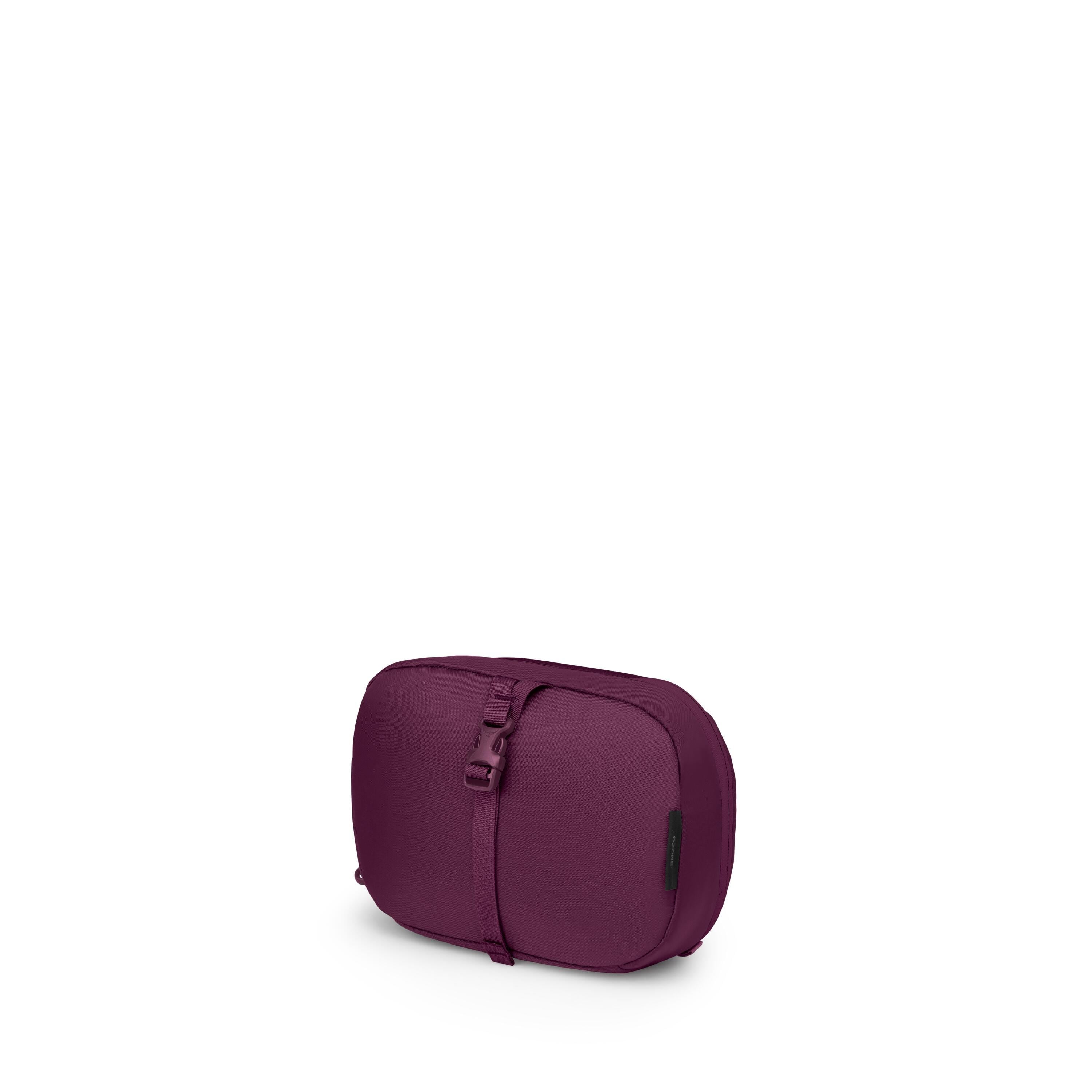 Osprey Ozone Toiletry Kit 3L in Moody Burgundy — back view
