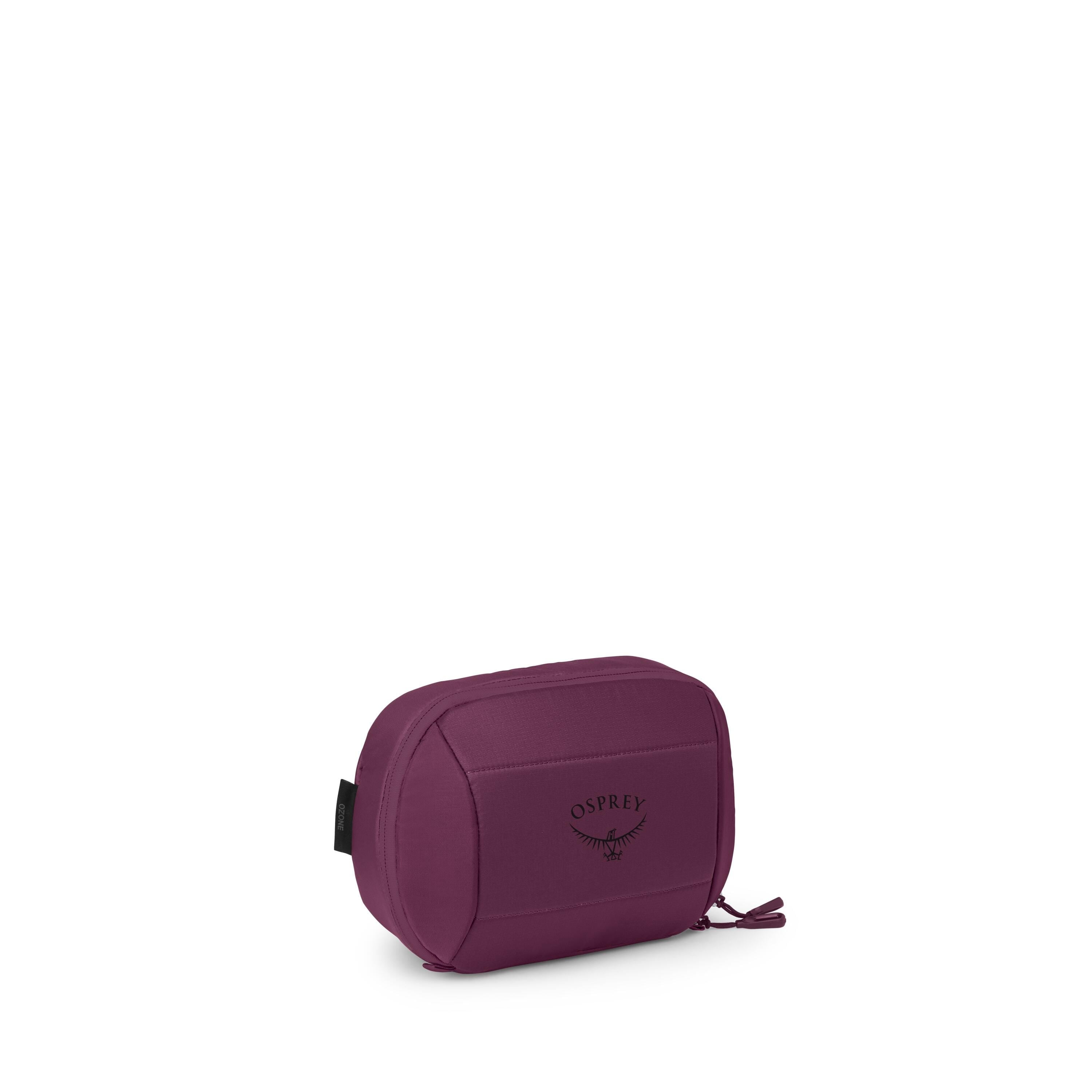 Osprey Ozone Toiletry Kit 3L in Moody Burgundy — angle view 2