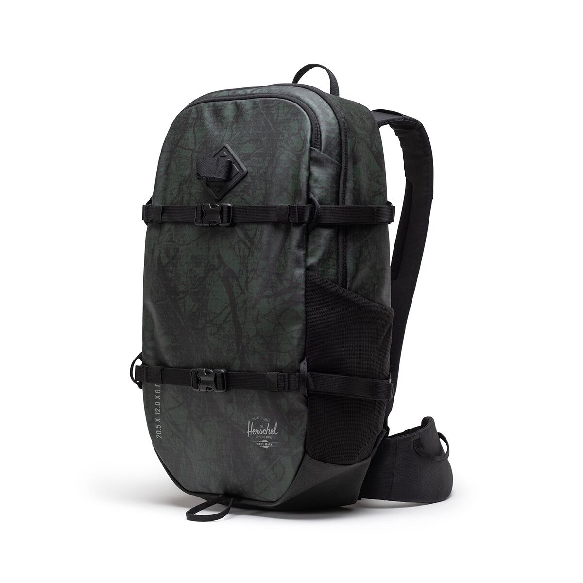Herschel All Season Backpack - 29L in Pineneedle Eq Camo — side view