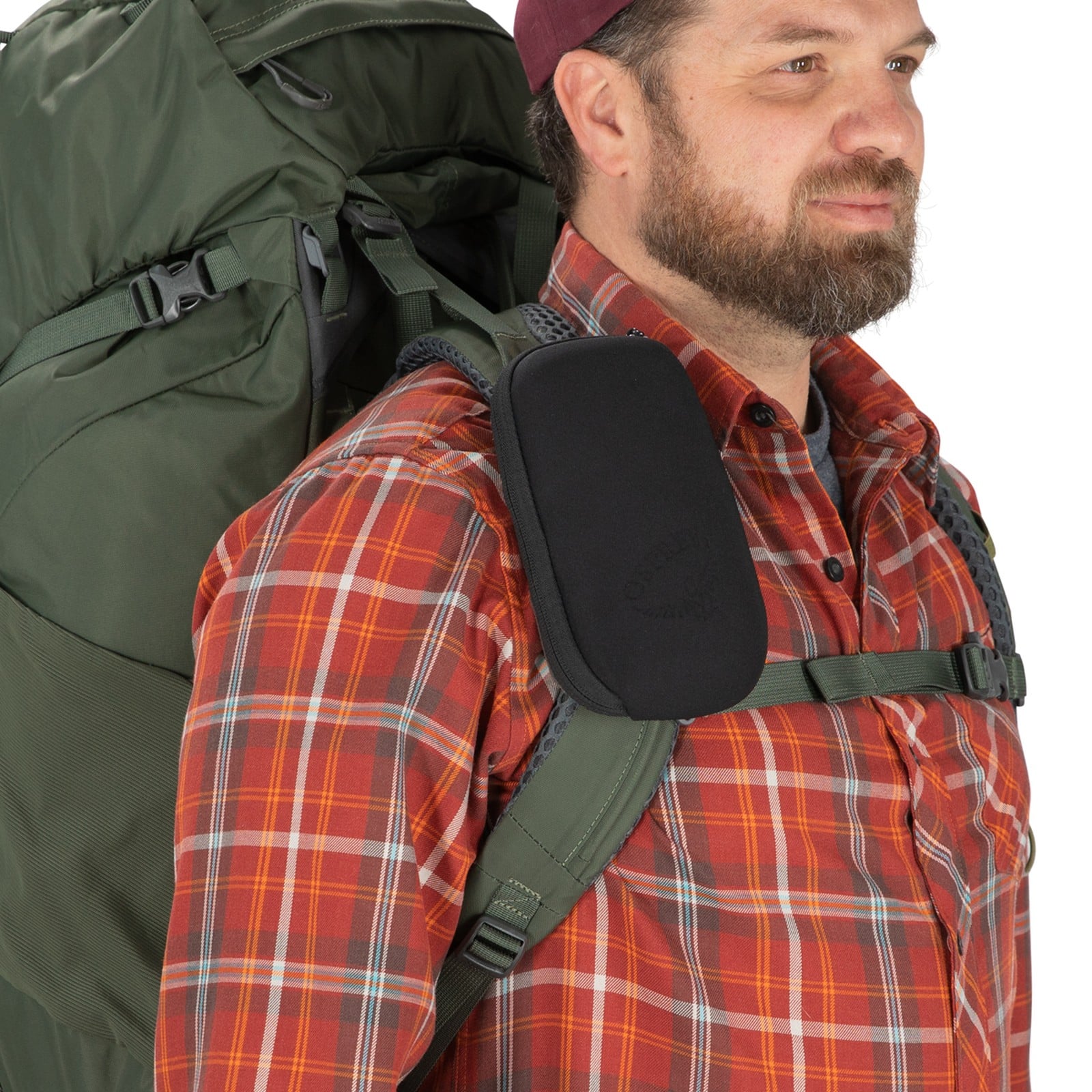 Osprey Pack Pocket Padded 1L in Black — detail view