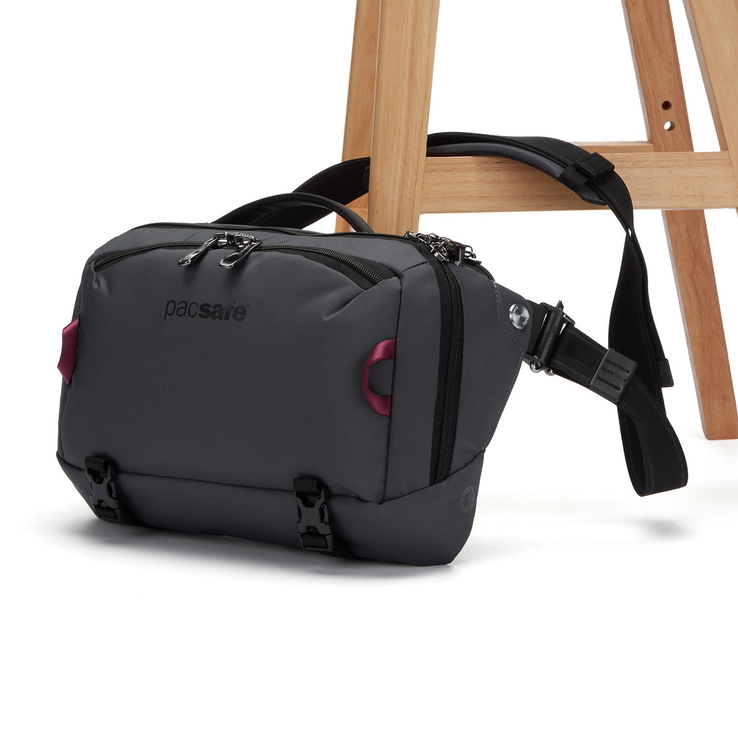 Pacsafe EXP 12" Anti-Theft Sling Crossbody - Slate