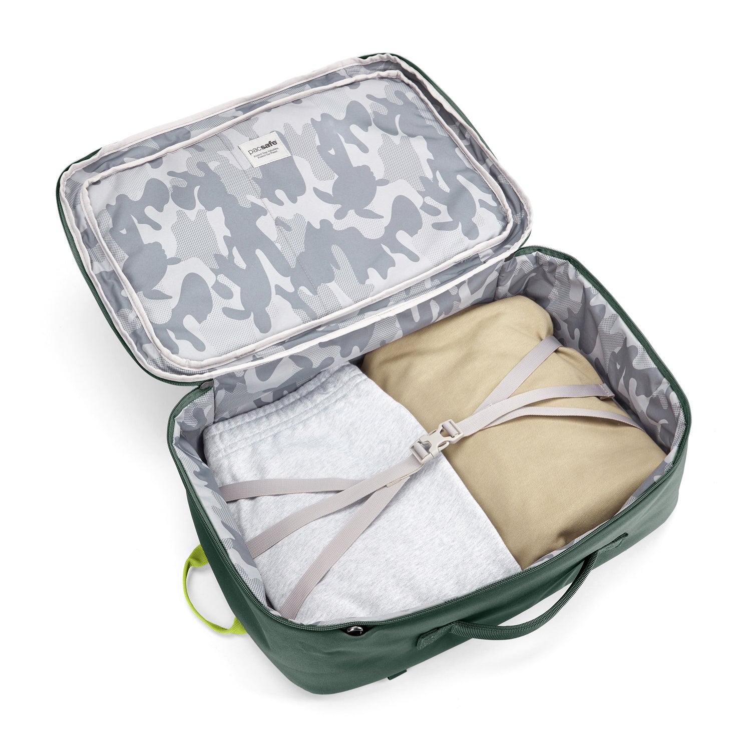 Pacsafe GO 34L Anti-Theft Carry-On Backpack - Spruce Green
