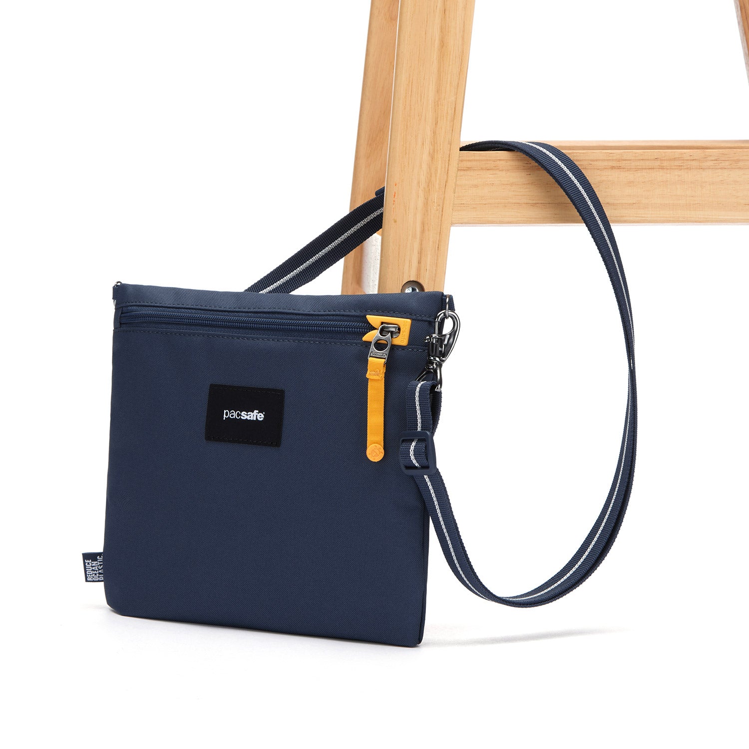 Pacsafe GO Anti-Theft Crossbody Pouch - Coastal Blue