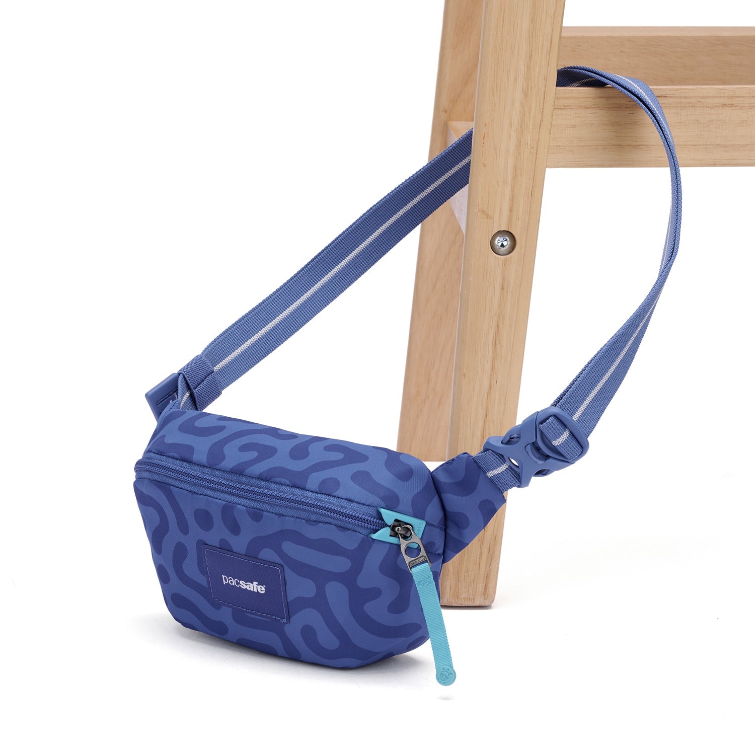 Pacsafe GO Anti-Theft Micro Sling - Cerulean Blue
