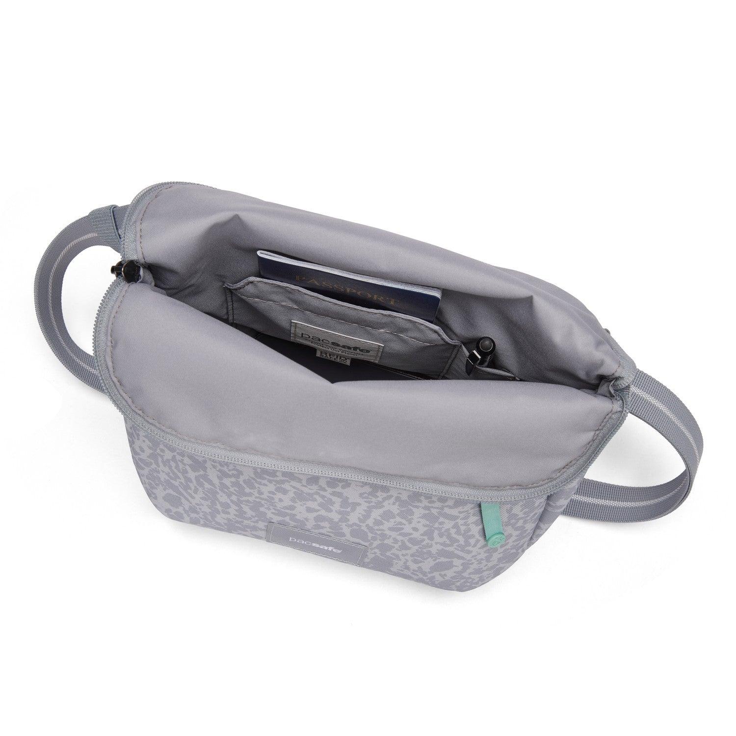 Pacsafe GO Anti-Theft Saddle Crossbody - Meteor Ice