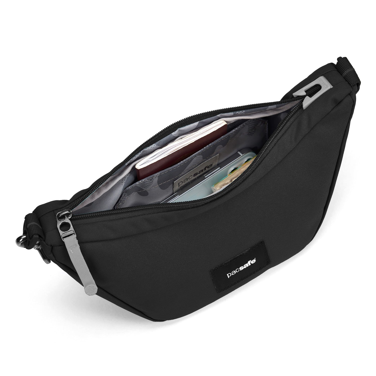Pacsafe GO Anti-Theft Lunar Crossbody - Jet Black