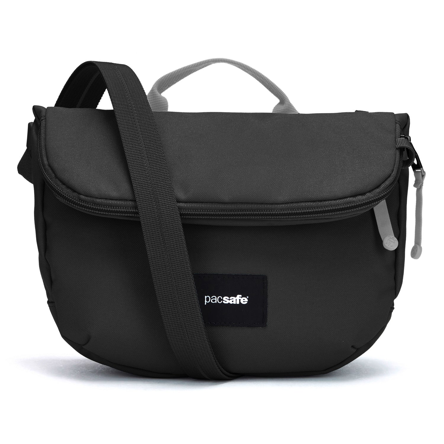 Pacsafe GO Anti-Theft Saddle Crossbody - Jet Black