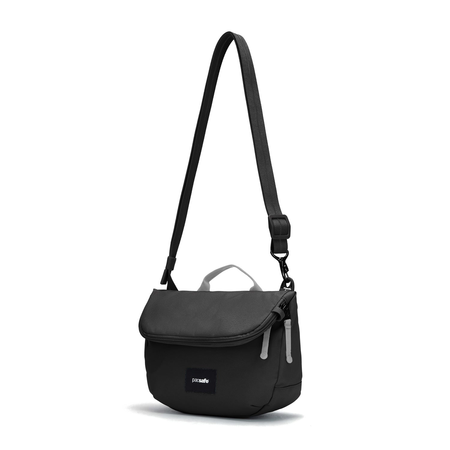 Pacsafe GO Anti-Theft Saddle Crossbody - Jet Black