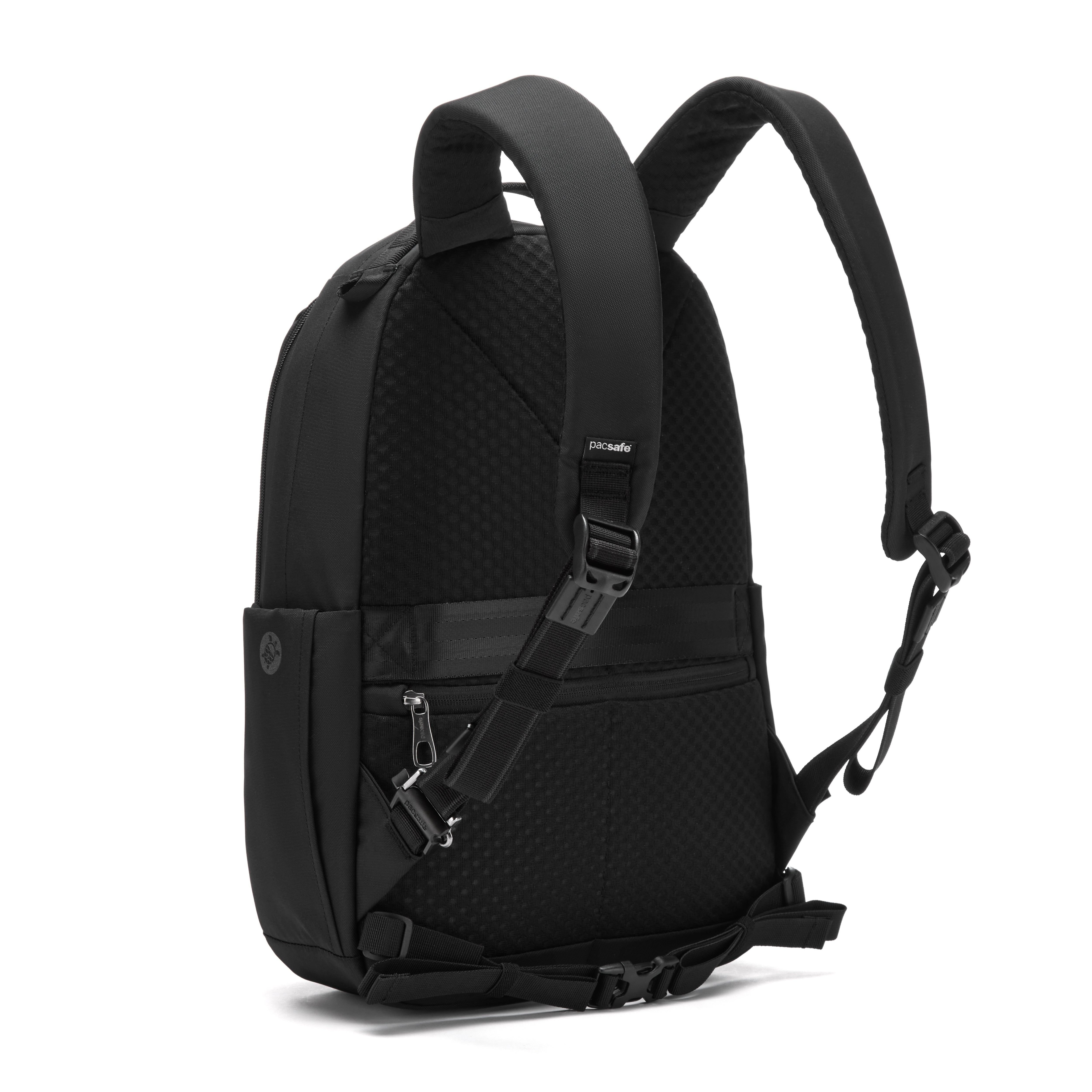 Pacsafe V 16L Anti-Theft All-Around Backpack - Jet Black