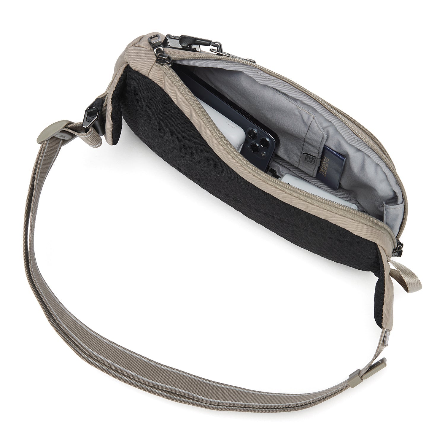 Pacsafe V Anti-Theft Action Sling Pack - Beige