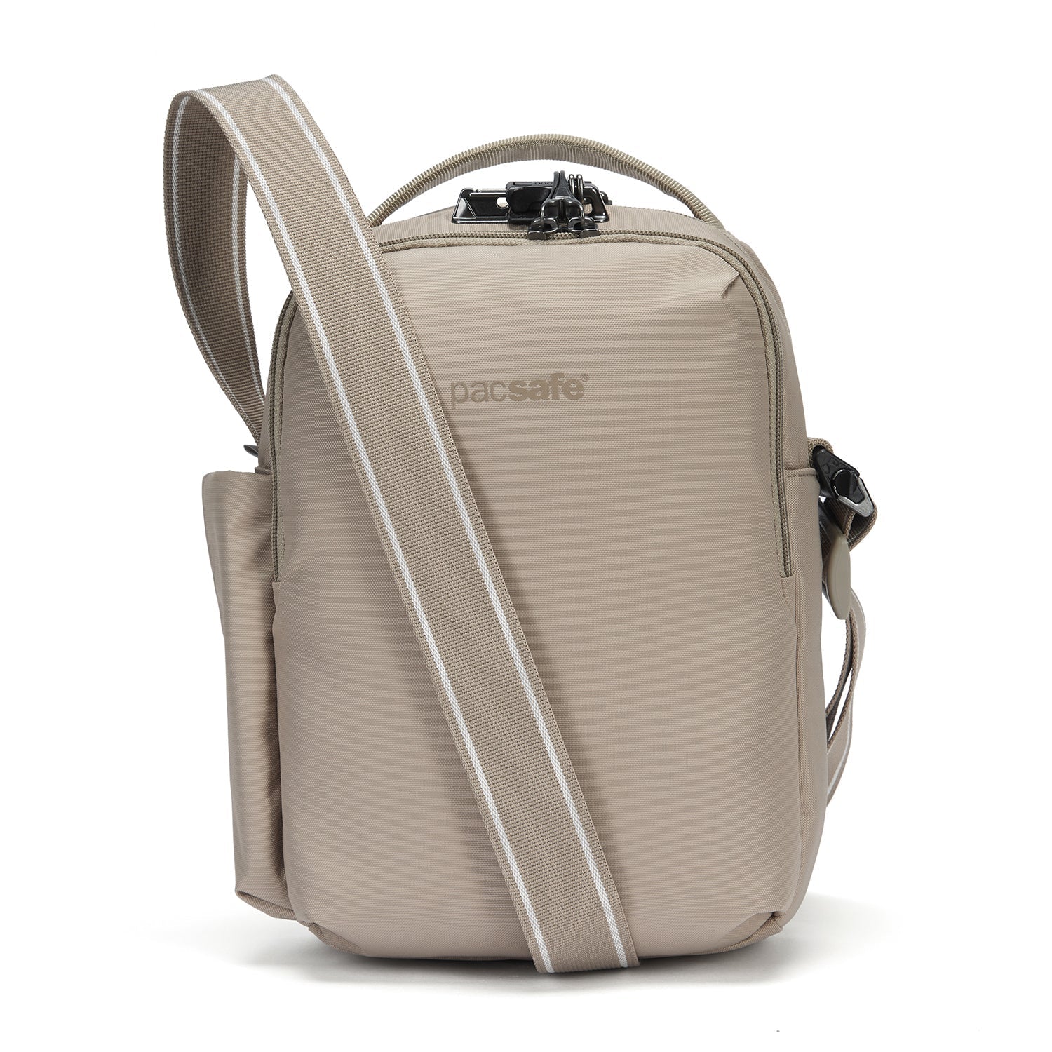 Pacsafe V Anti-Theft Tour Crossbody - Beige