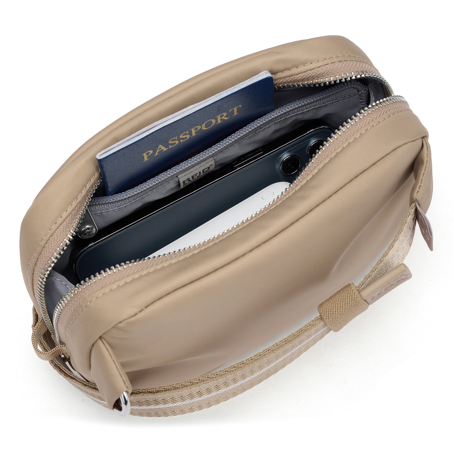 Pacsafe W Anti-Theft Micro Sling - Taupe