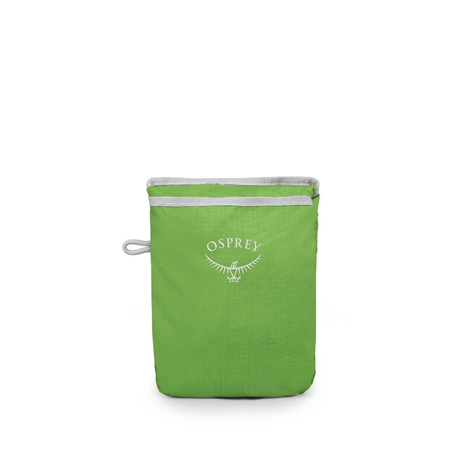 Osprey Poco Raincover in Limon Green — front view
