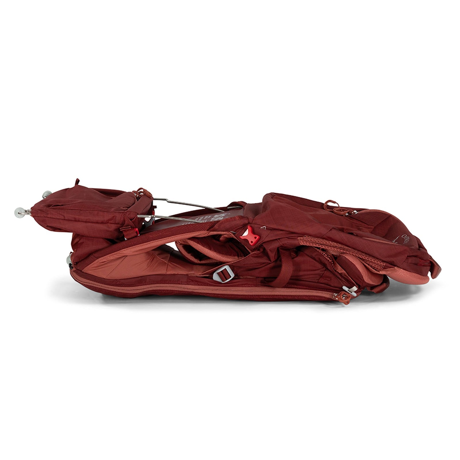 Osprey Poco LT Child Carrier 25L in Red Mountain — detail view 4
