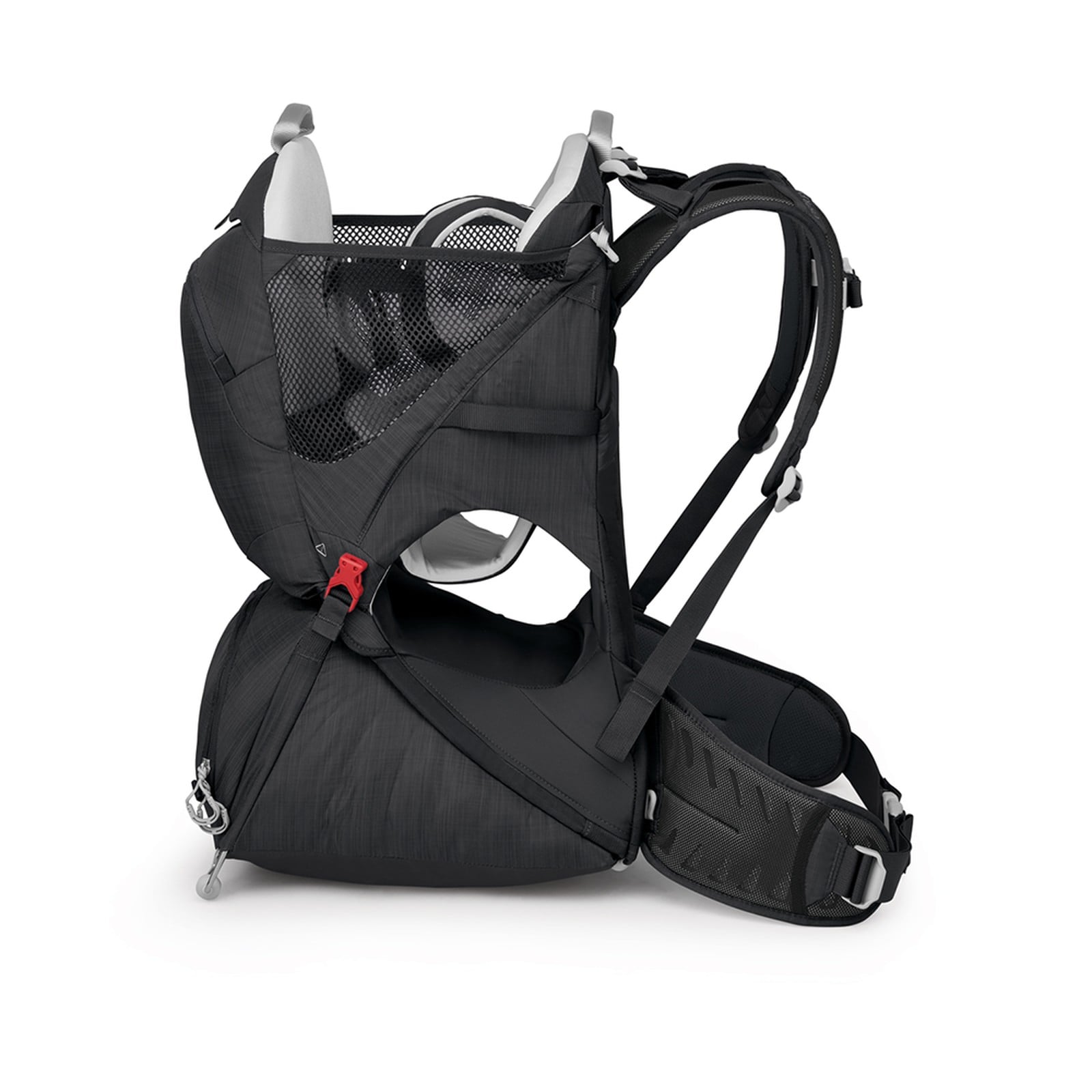 Osprey Poco SLT Child Carrier 22L in Black — angle view 3