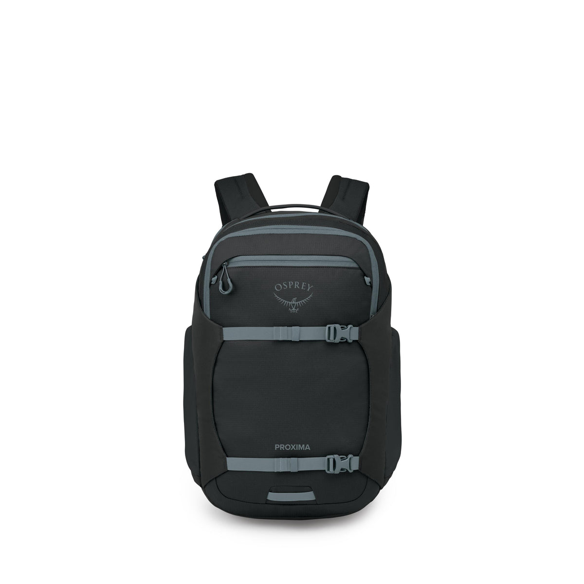 Osprey Proxima Backpack 30L in Black-Shale Grey — angle view 2
