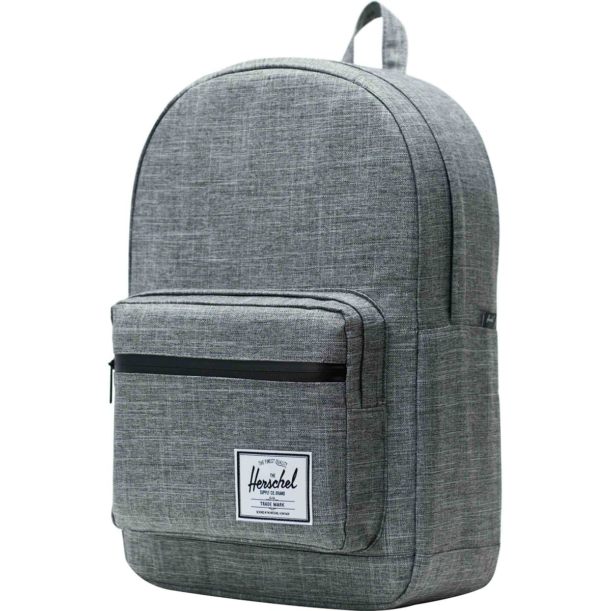 Herschel Pop Quiz Backpack 22L in Raven — angle view 2