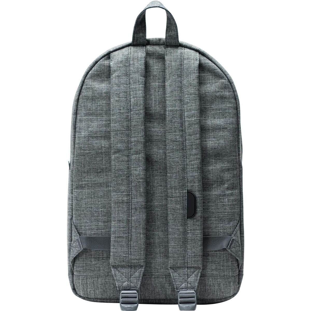 Herschel Pop Quiz Backpack 22L in Raven — back view