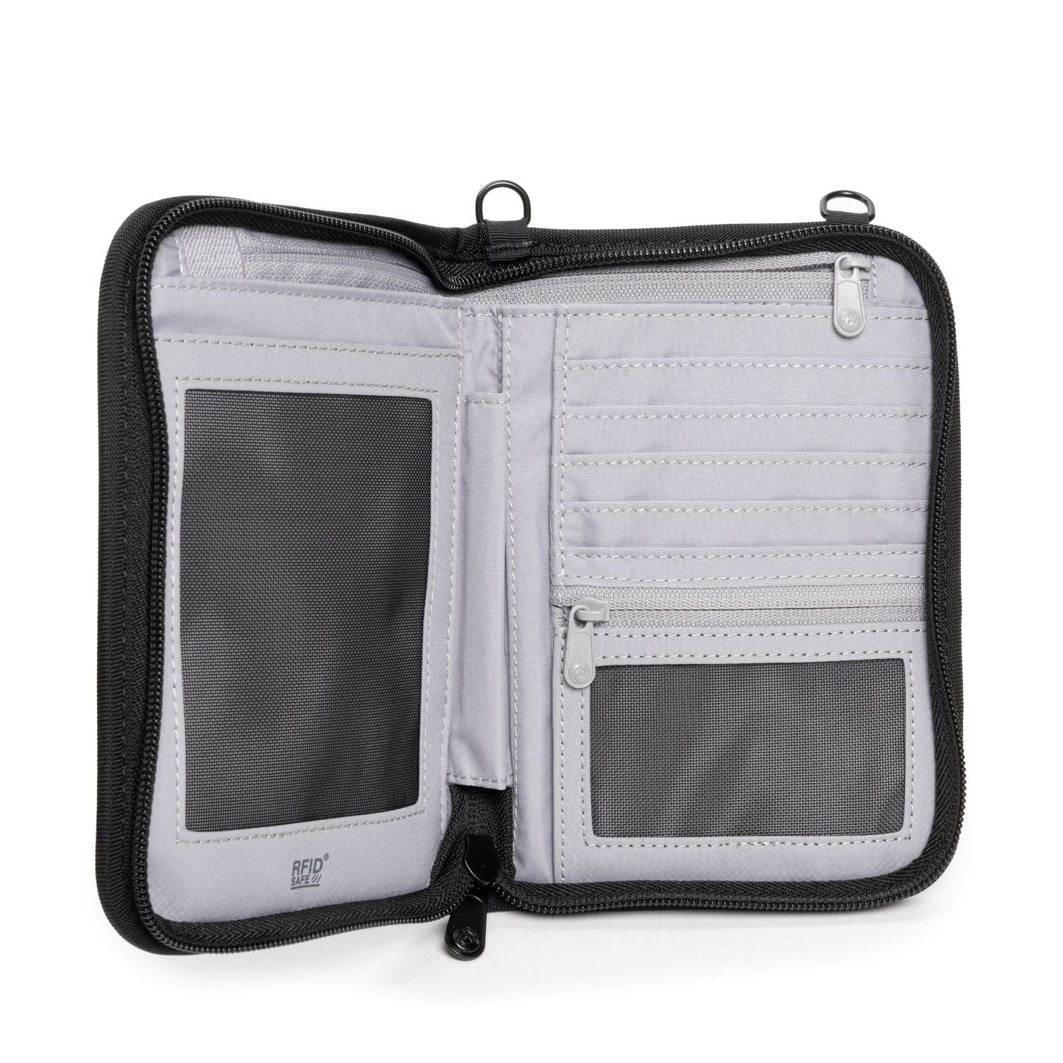 Pacsafe RFIDsafe™ V150 RFID Blocking Compact Organizer - Black