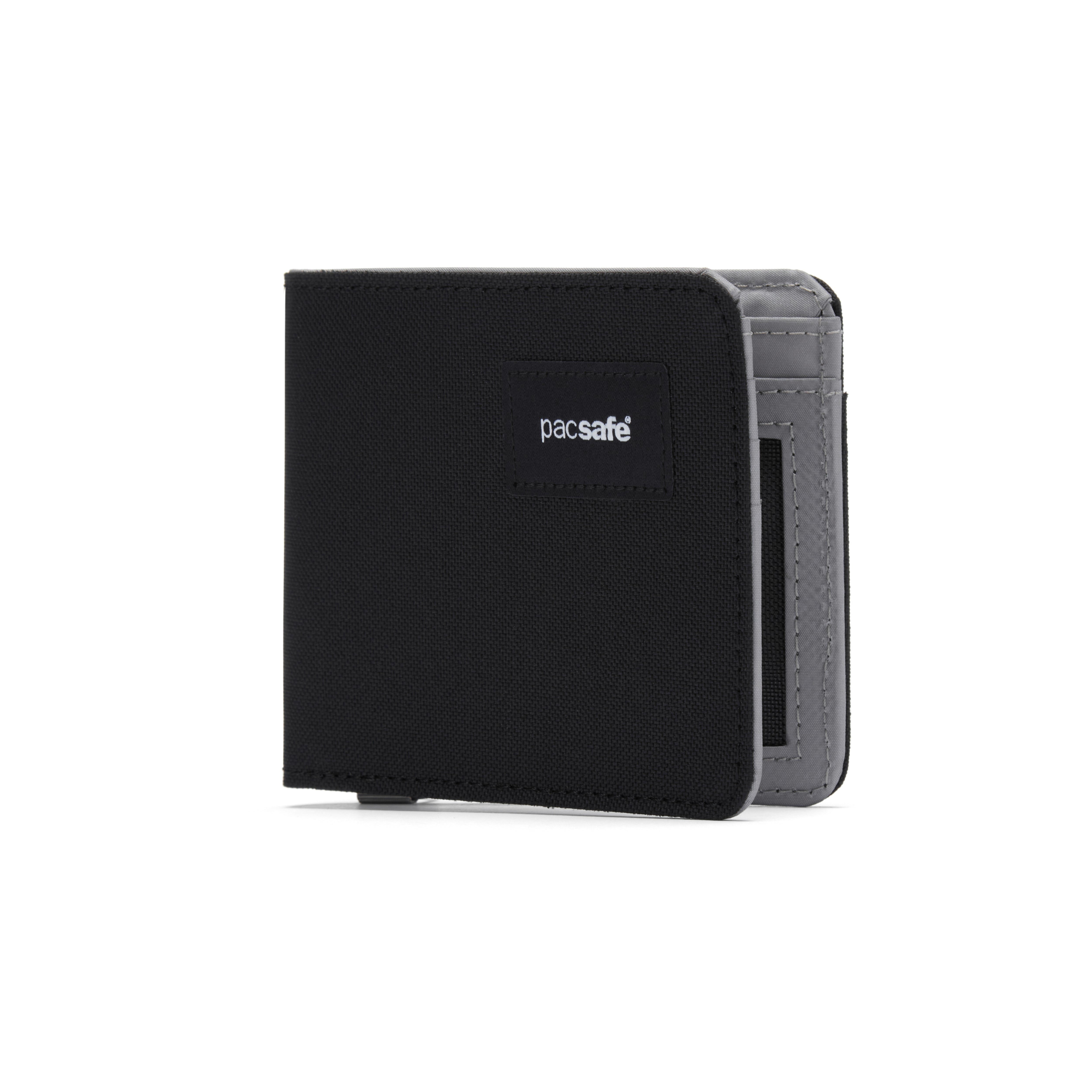 Pacsafe RFIDsafe™ RFID Blocking Bifold Wallet - Jet Black