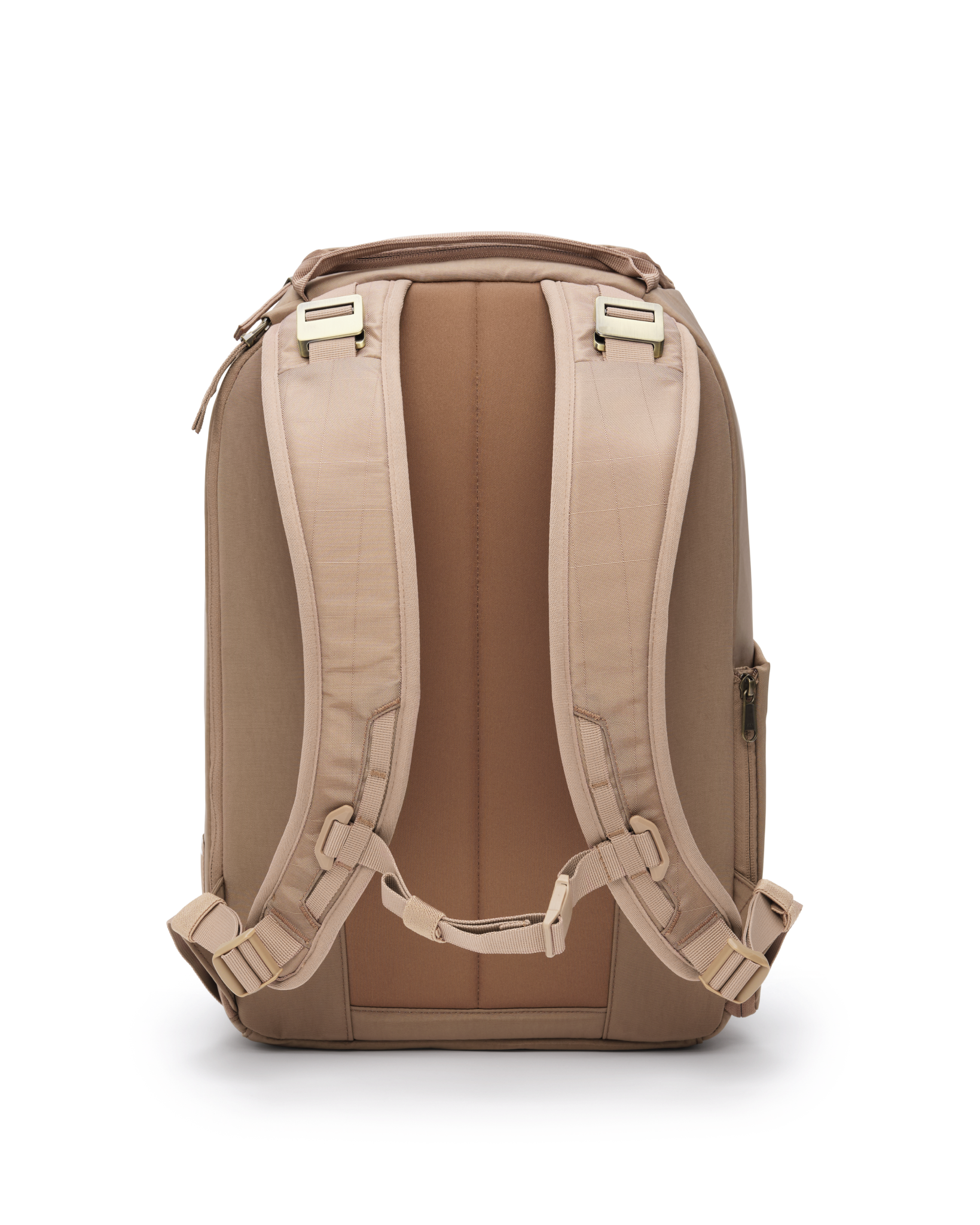 Db Journey Ramverk Backpack 21L in Affogato Brown — back view # color_Affogato Brown
