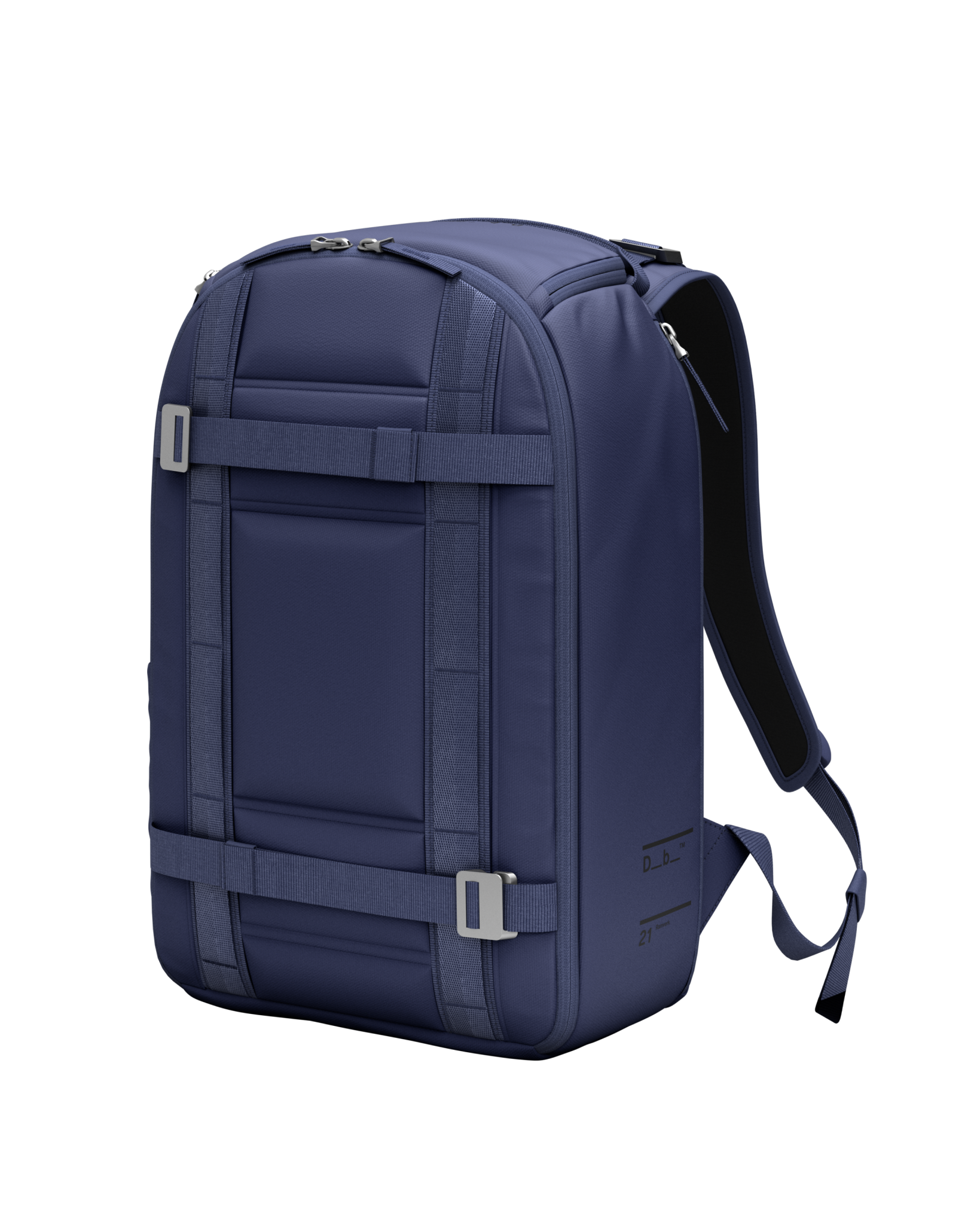 Db Journey Ramverk Backpack 21L in Blue Hour — front view # color_Blue Hour