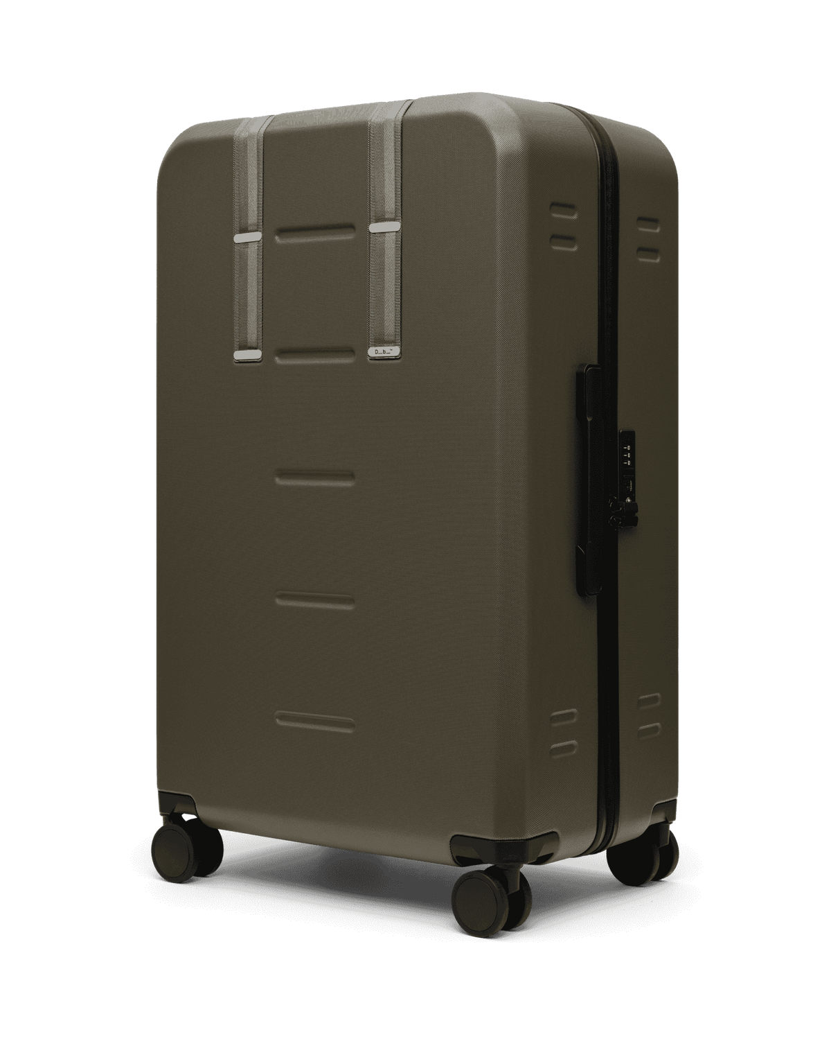 Db Journey Ramverk Check-in Luggage Large in Forest Green — angle view 2 # color_Forest Green