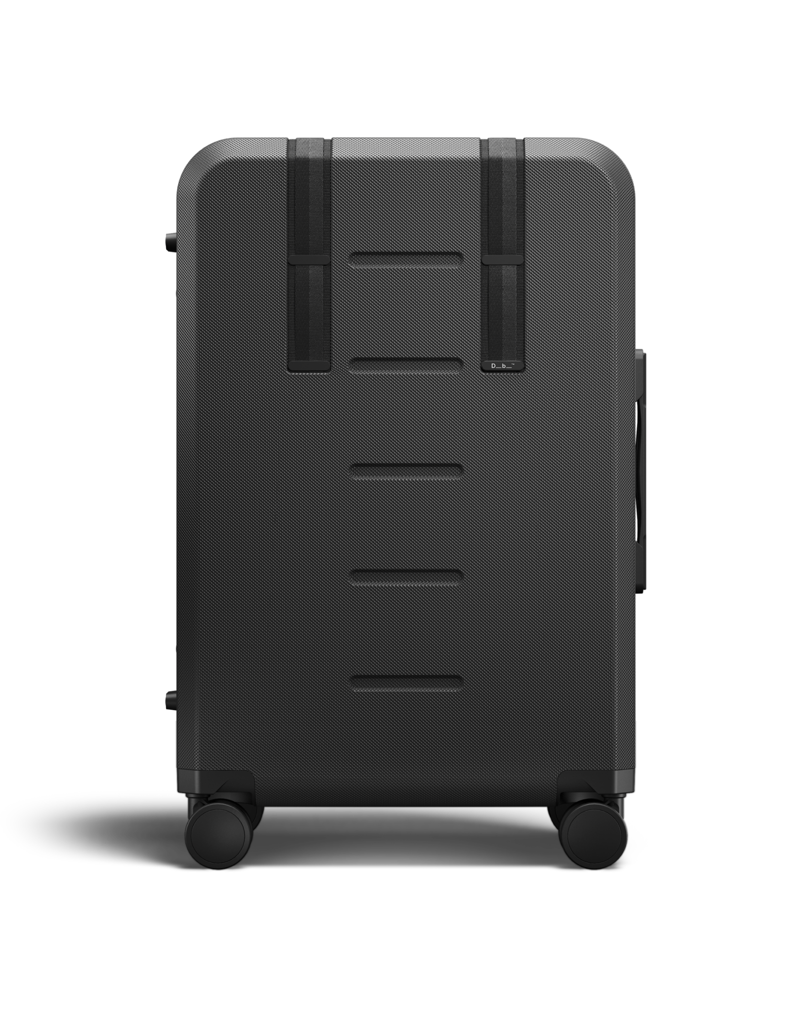 Db Journey Ramverk Check-in Luggage Medium in Black Out — front view # color_Black Out