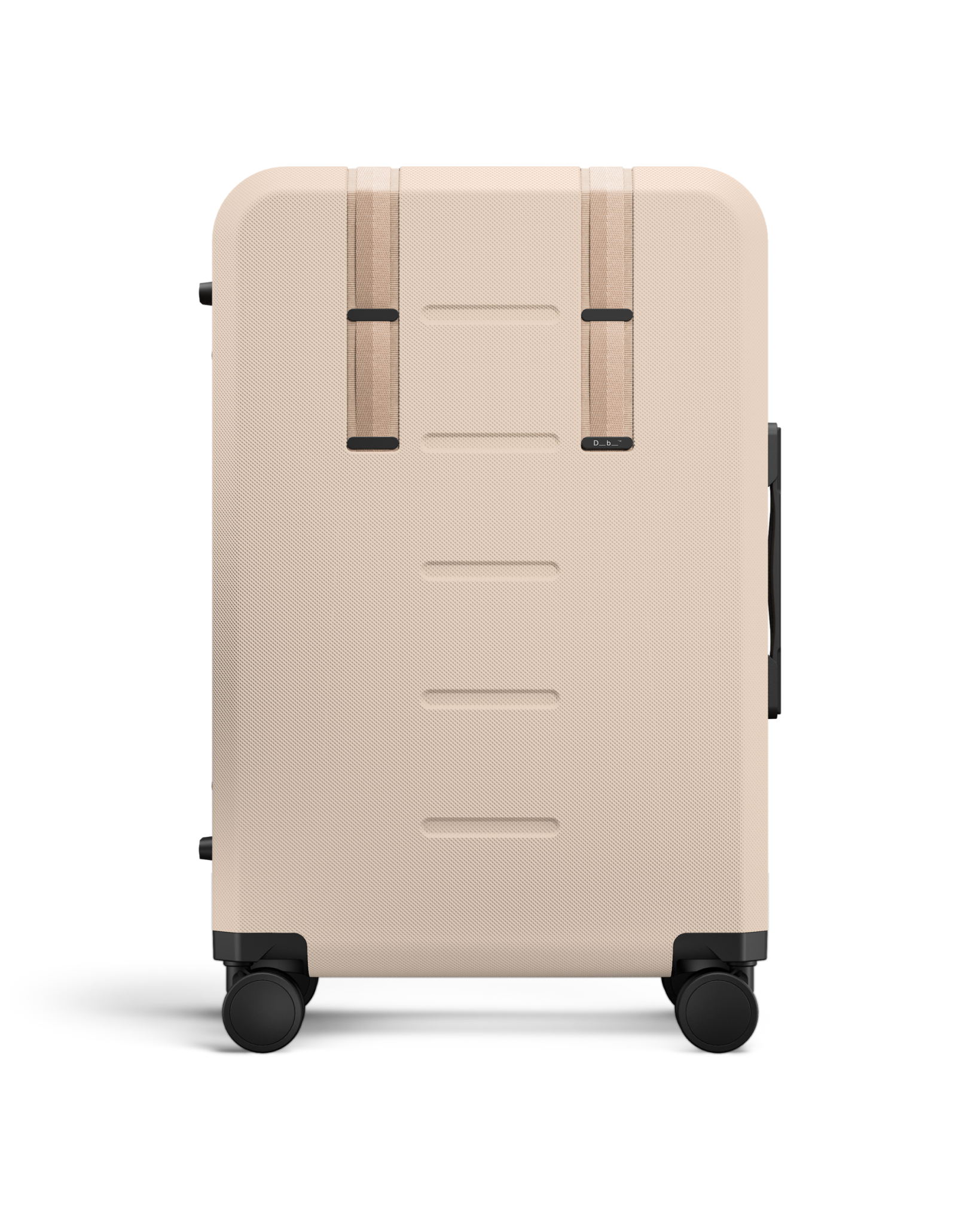 Db Journey Ramverk Check-in Luggage Medium in Fogbow Beige — front view # color_Fogbow Beige