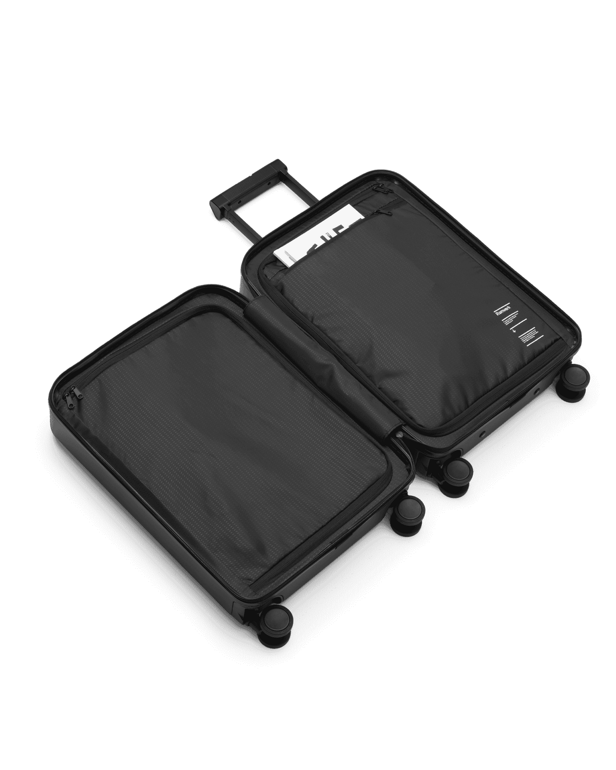 Db Journey Ramverk Front-access Carry-on in Black Out — interior view 4 # color_Black Out