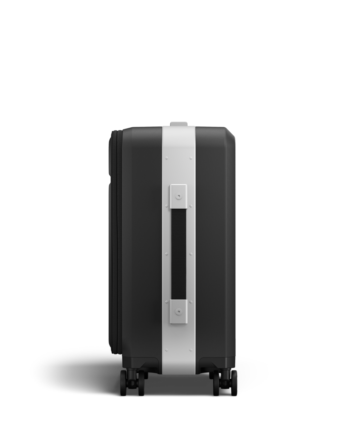 Db Journey Ramverk Pro Front-access Carry-on in Silver — side view # color_Silver