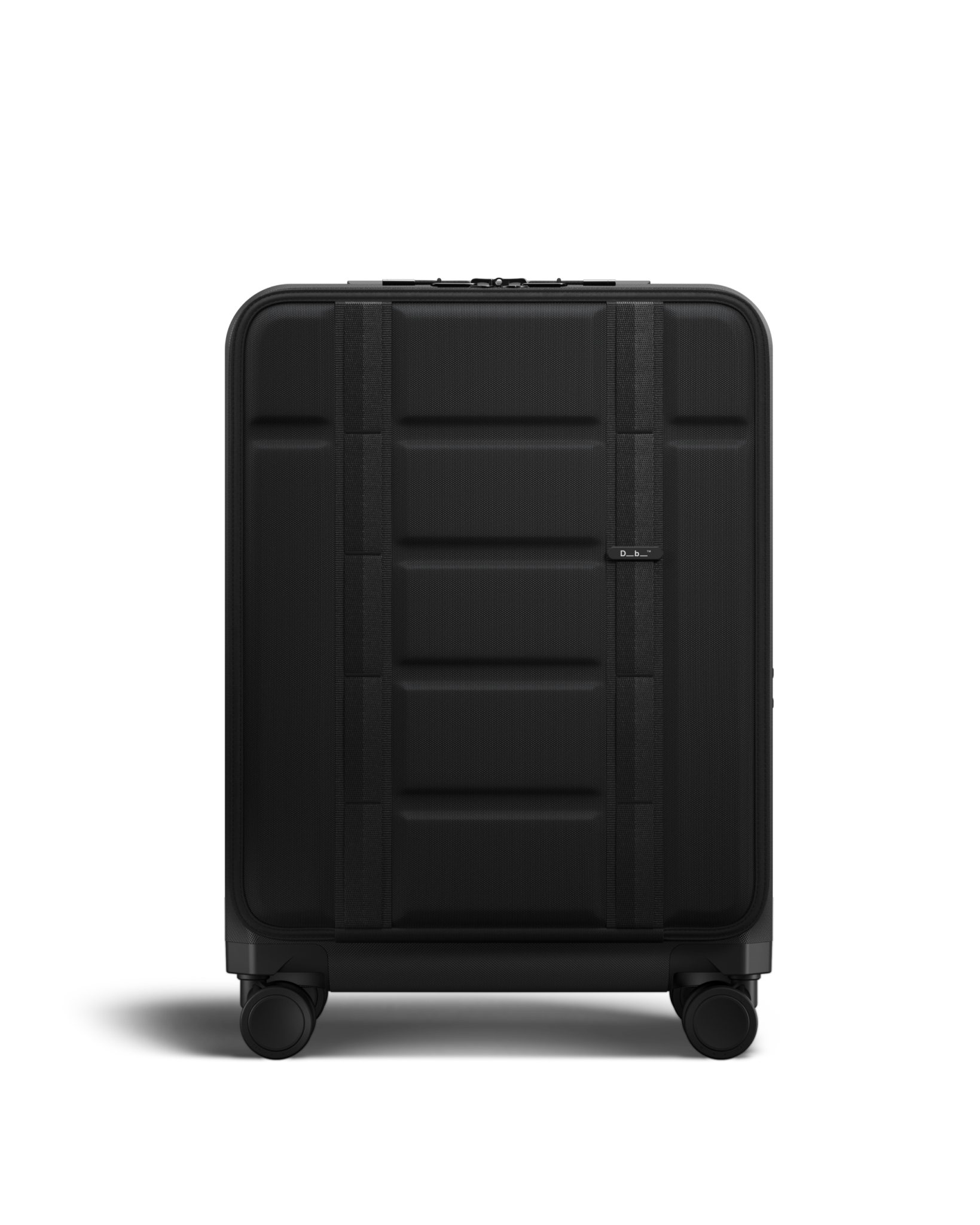 Db Journey Ramverk Front-access Carry-on in Black Out — front view # color_Black Out