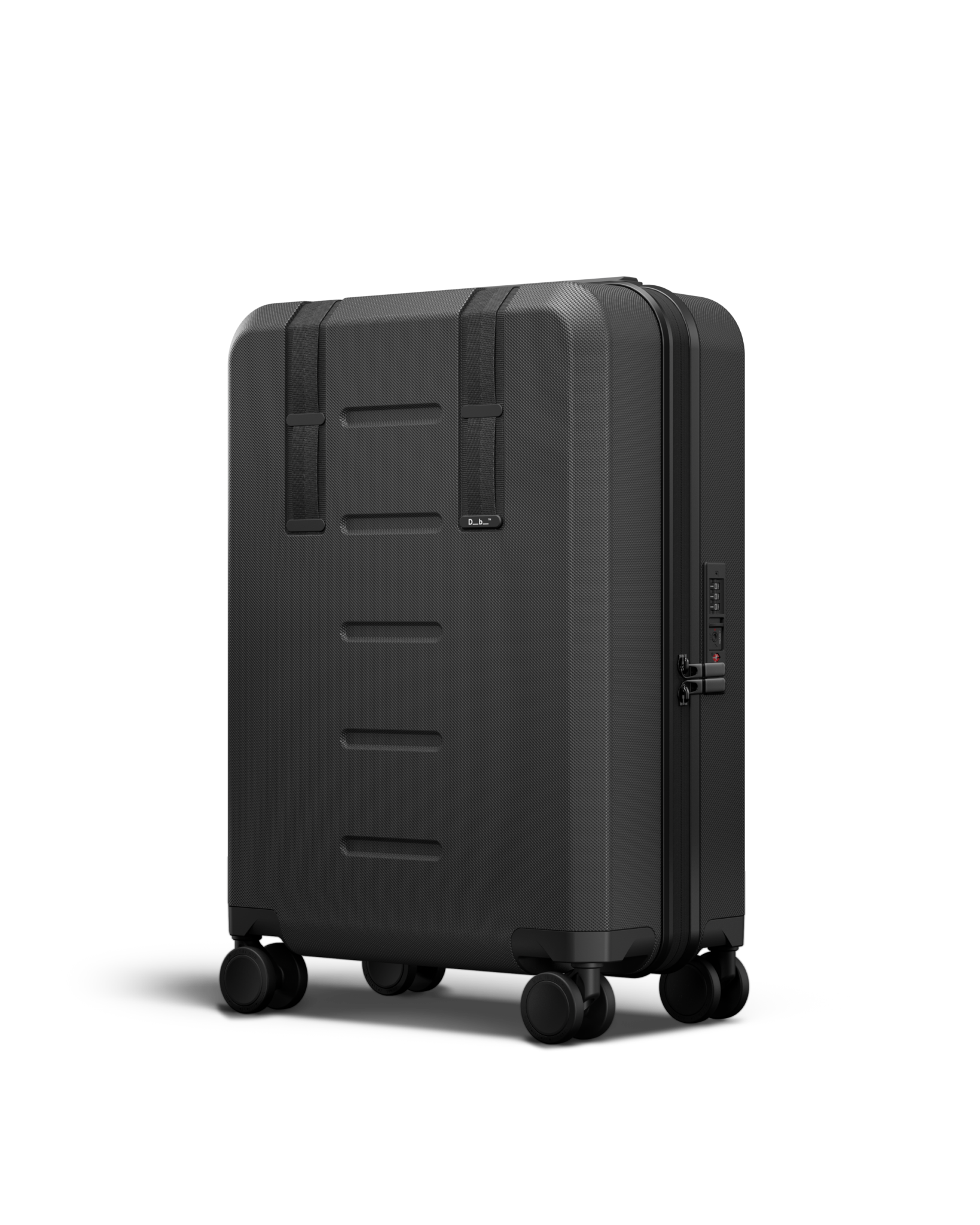 Db Journey Ramverk Carry-on in Black Out — angle view 2 # color_Black Out