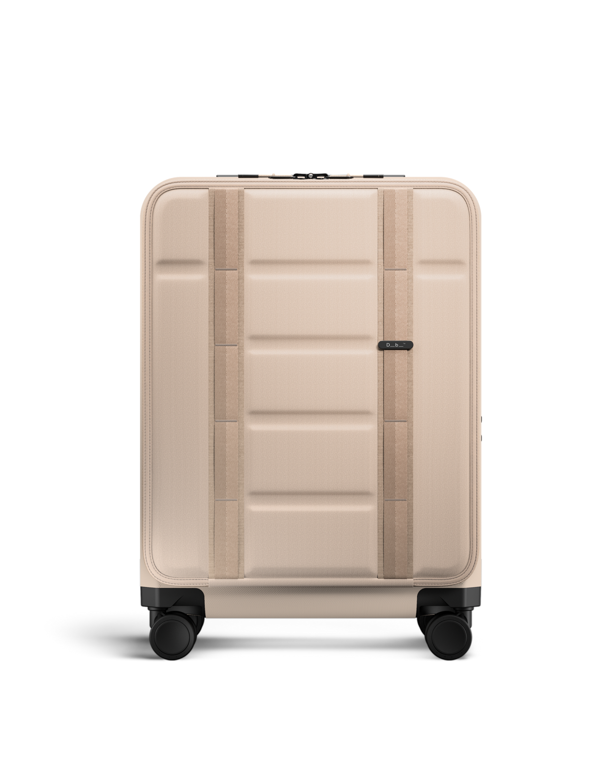 Db Journey Ramverk Front-access Carry-on in Fogbow Beige — front view # color_Fogbow Beige