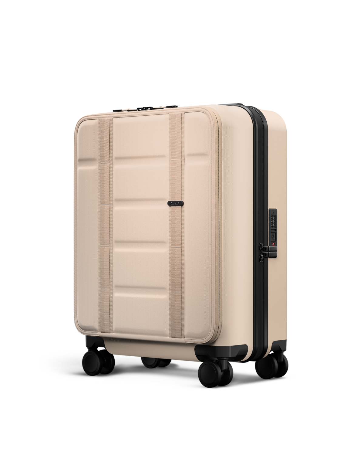 Db Journey Ramverk Front-access Carry-on in Fogbow Beige — angle view 2 # color_Fogbow Beige