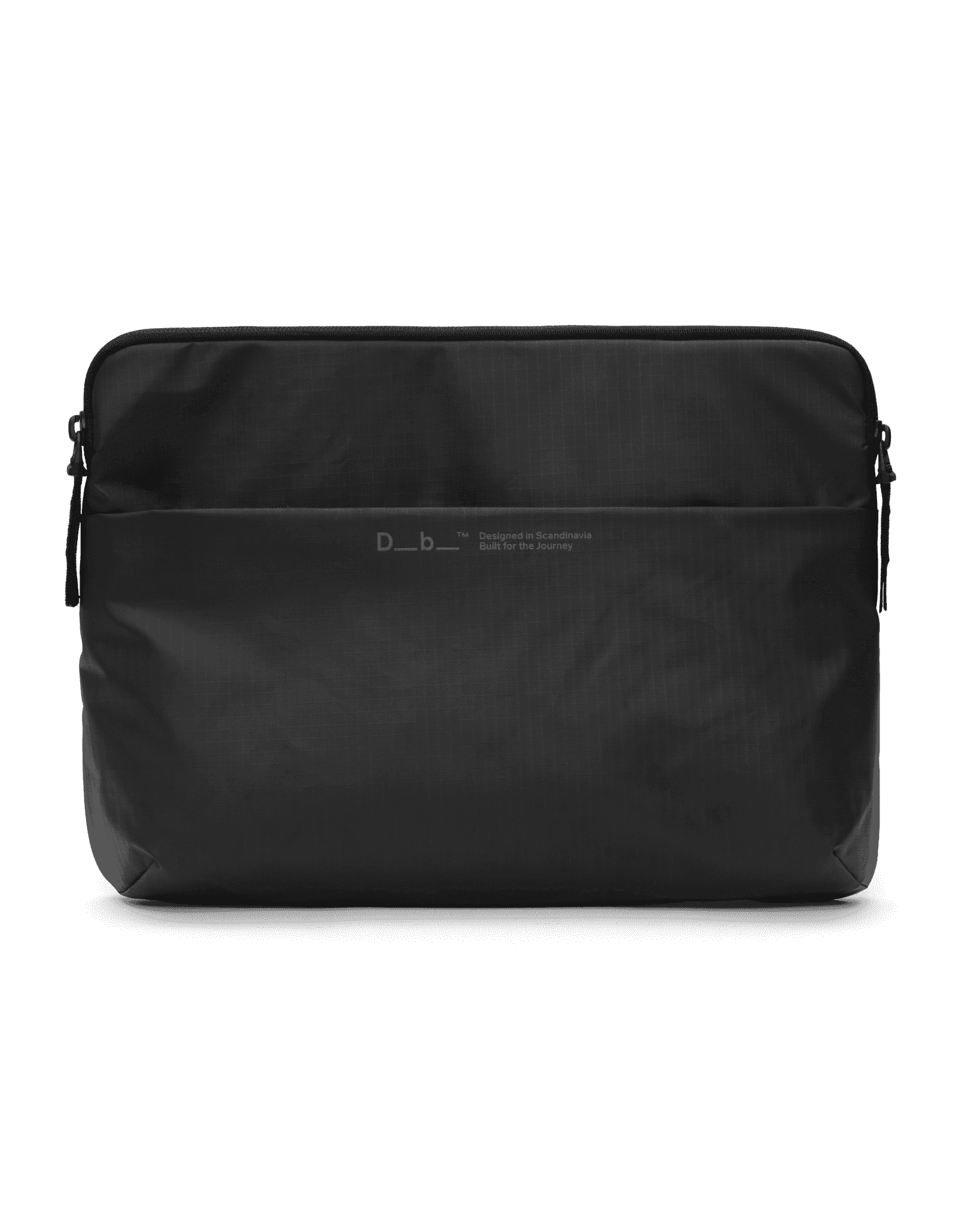Db Journey Ramverk Laptop Sleeve 14" in Black Out — front view # color_Black Out