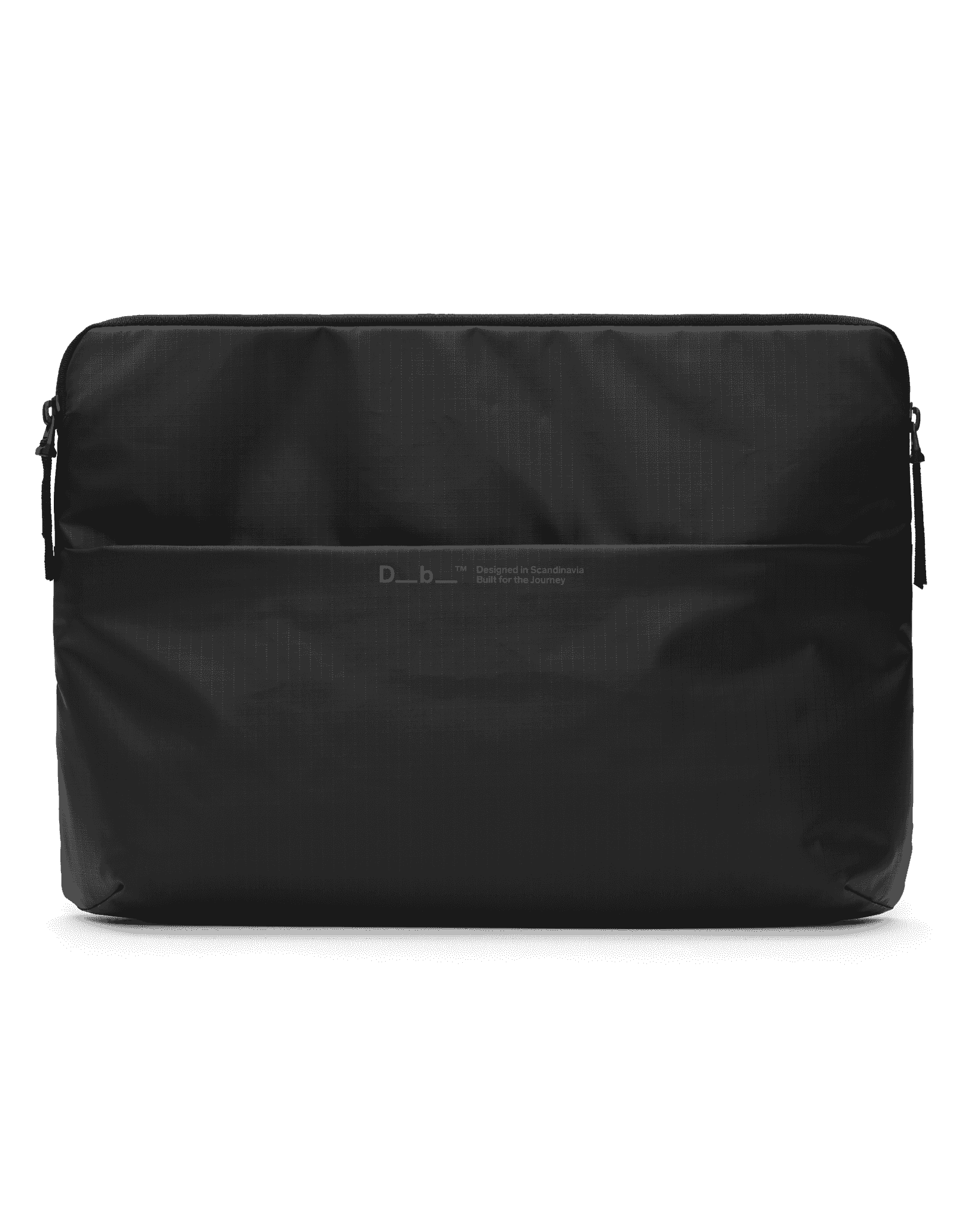 Db Journey Ramverk Laptop Sleeve 16" in Black Out — front view # color_Black Out