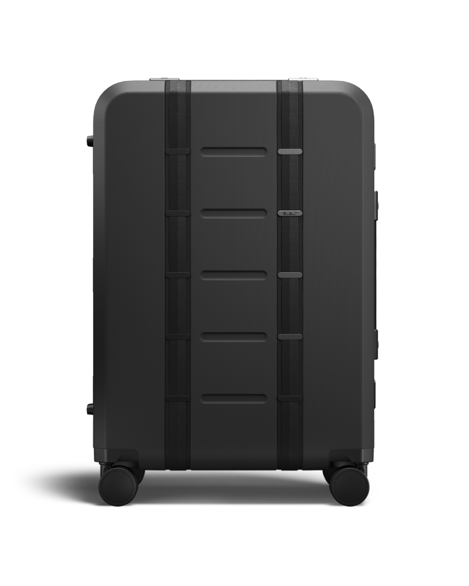 Db Journey Ramverk Pro Check-in Luggage Medium in Black Out — front view # color_Black Out