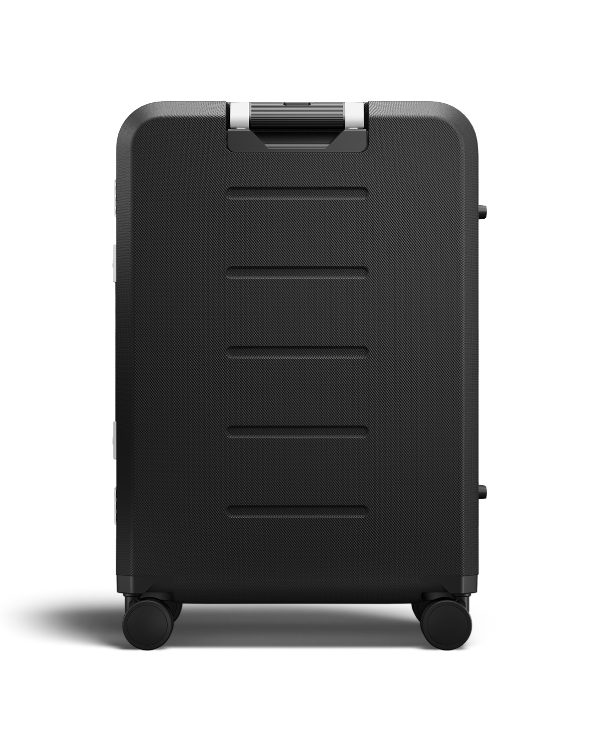 Db Journey Ramverk Pro Check-in Luggage Medium in Silver — back view # color_Silver