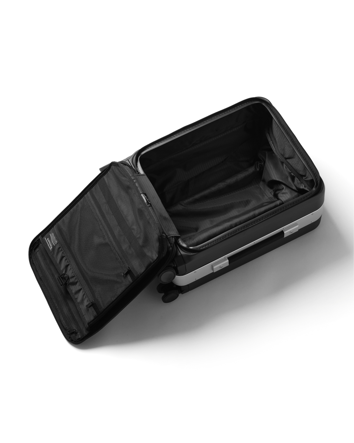 Db Journey Ramverk Pro Front-access Carry-on in Silver — interior view 2 # color_Silver
