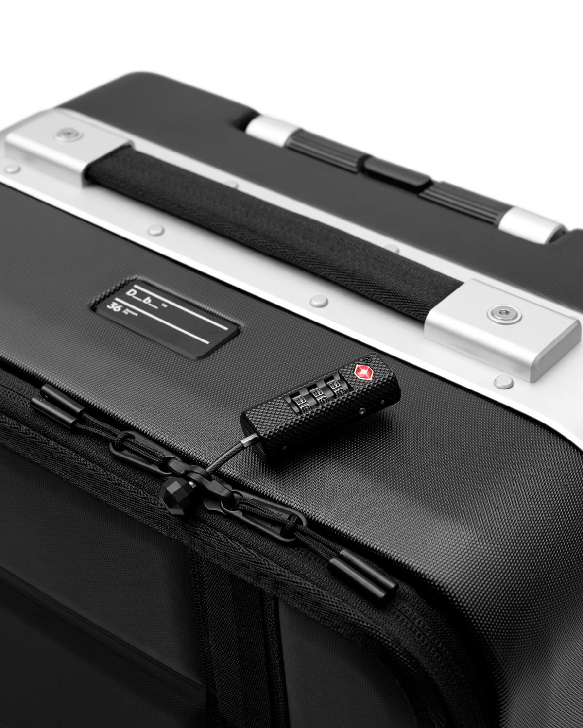 Db Journey Ramverk Pro Front-access Carry-on in Silver — detail view # color_Silver