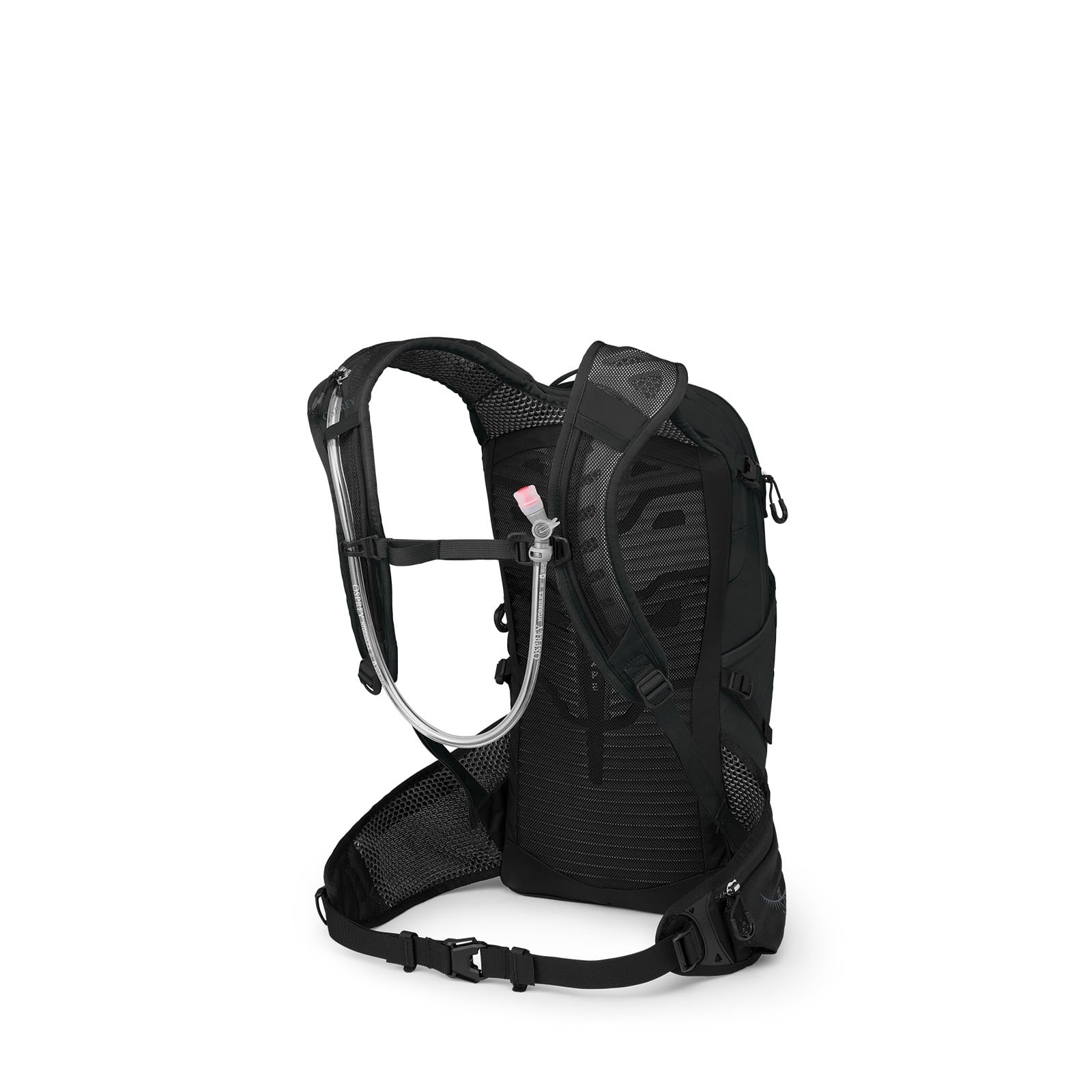 Osprey Raptor 14 Bike Hydration Pack 14L in Black — angle view 3