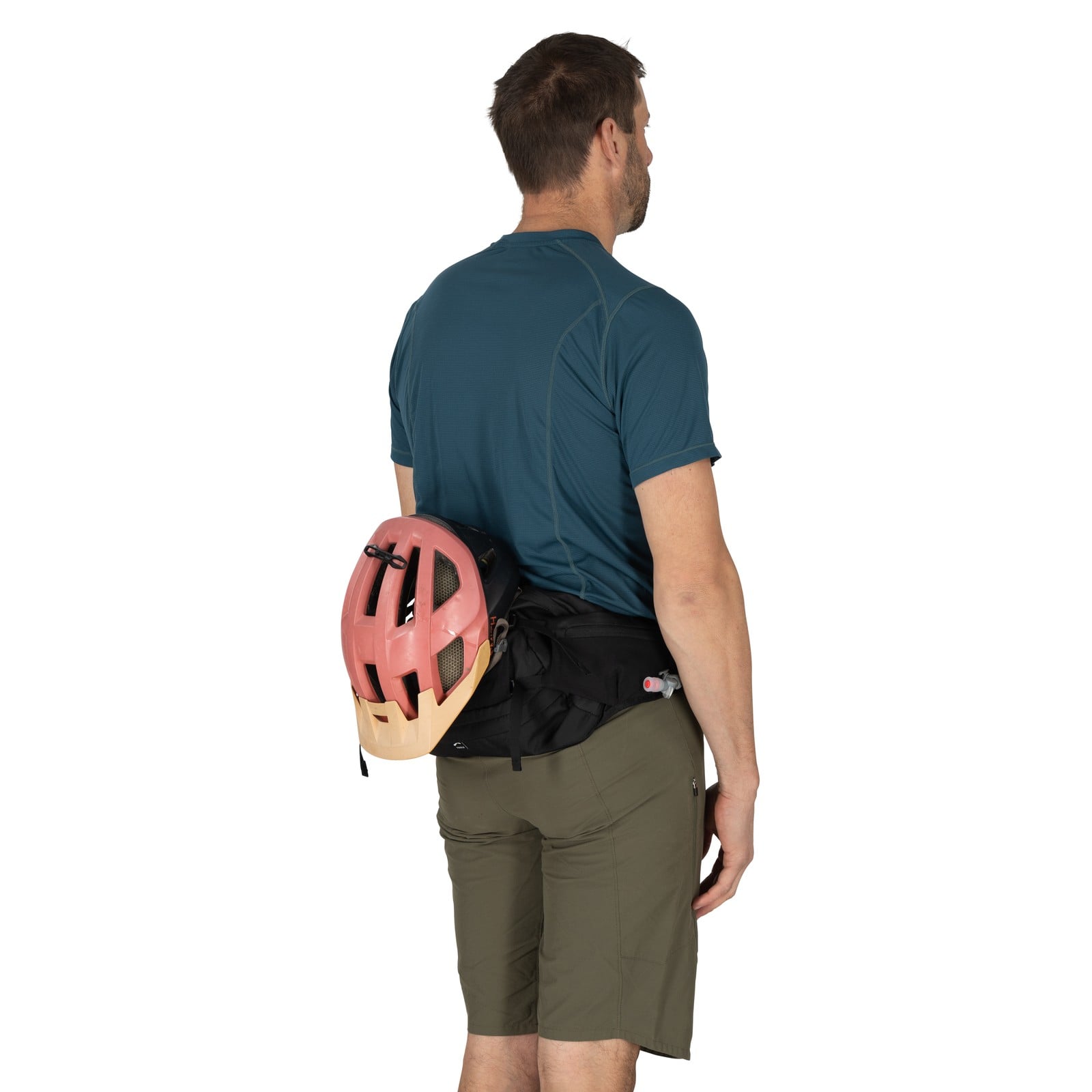Osprey Raptor 4 Bike Hydration Lumbar Pack 4L in Black — detail view