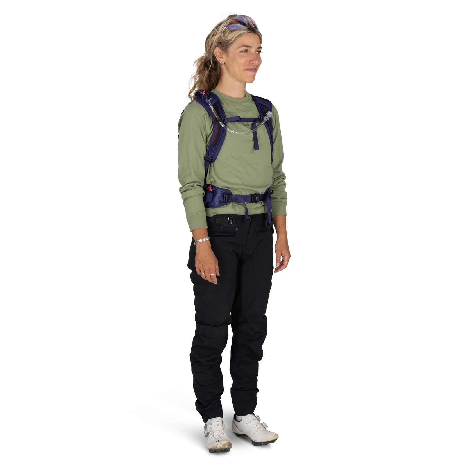 Osprey Raven 10 Women's Bike Hydration Pack 10L in Deep Fig — lifestyle