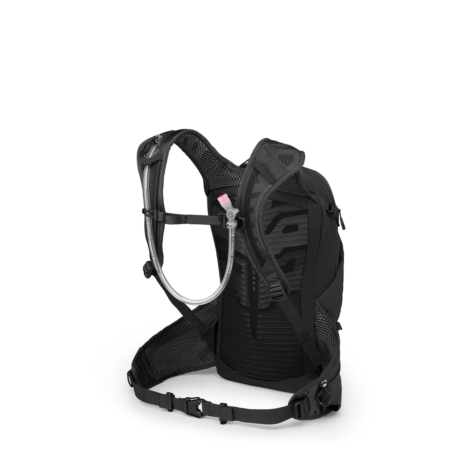 Osprey Raven 14 Women's Bike Hydration Pack 14L in Black — angle view 3