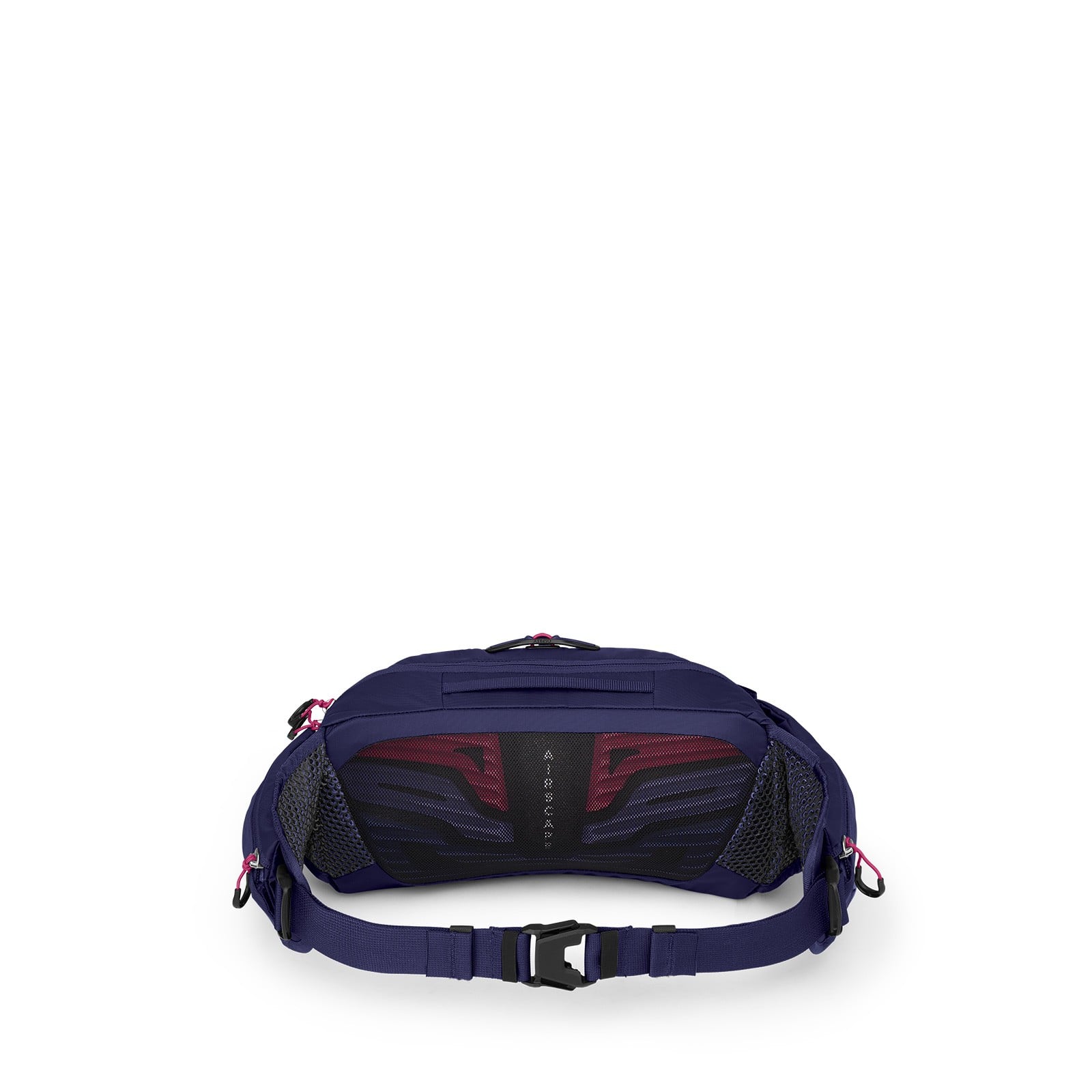Osprey Raven 4 Women's Bike Hydration Lumbar Pack 4L in Deep Fig — back view