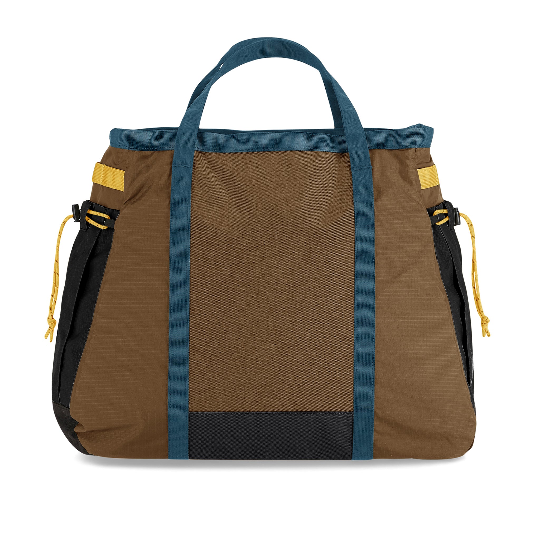 Topo Designs Mountain Gear Bag in Desert Palm Sahara — back view # color_Desert Palm Sahara