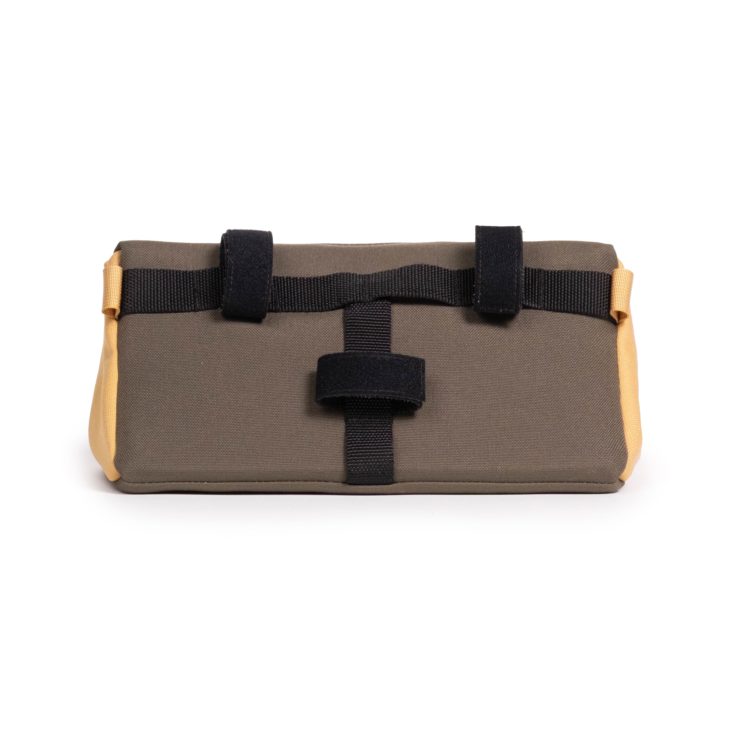 Topo Designs Bike Bag in Woodland Terracotta — back view # color_Woodland Terracotta