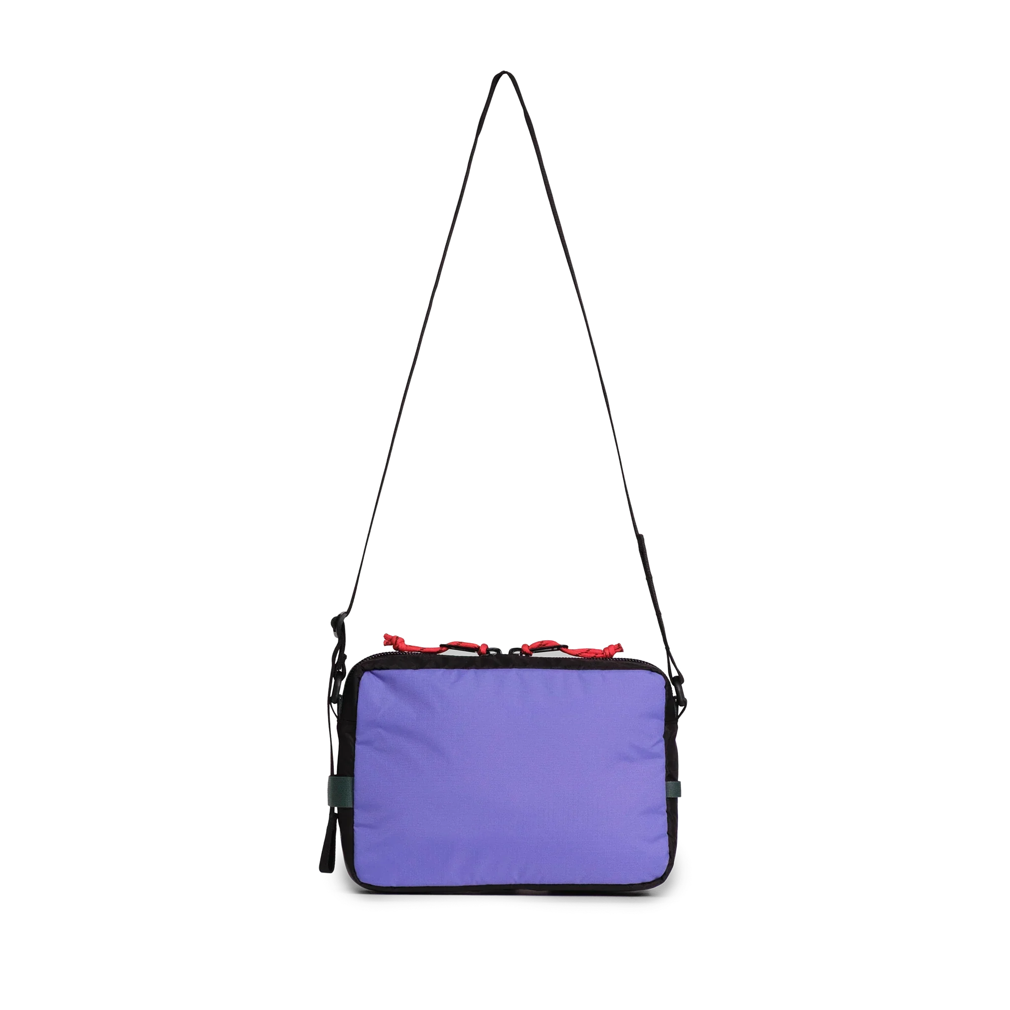 Topo Designs Block Bag in Very Peri Forest — back view # color_Very Peri Forest