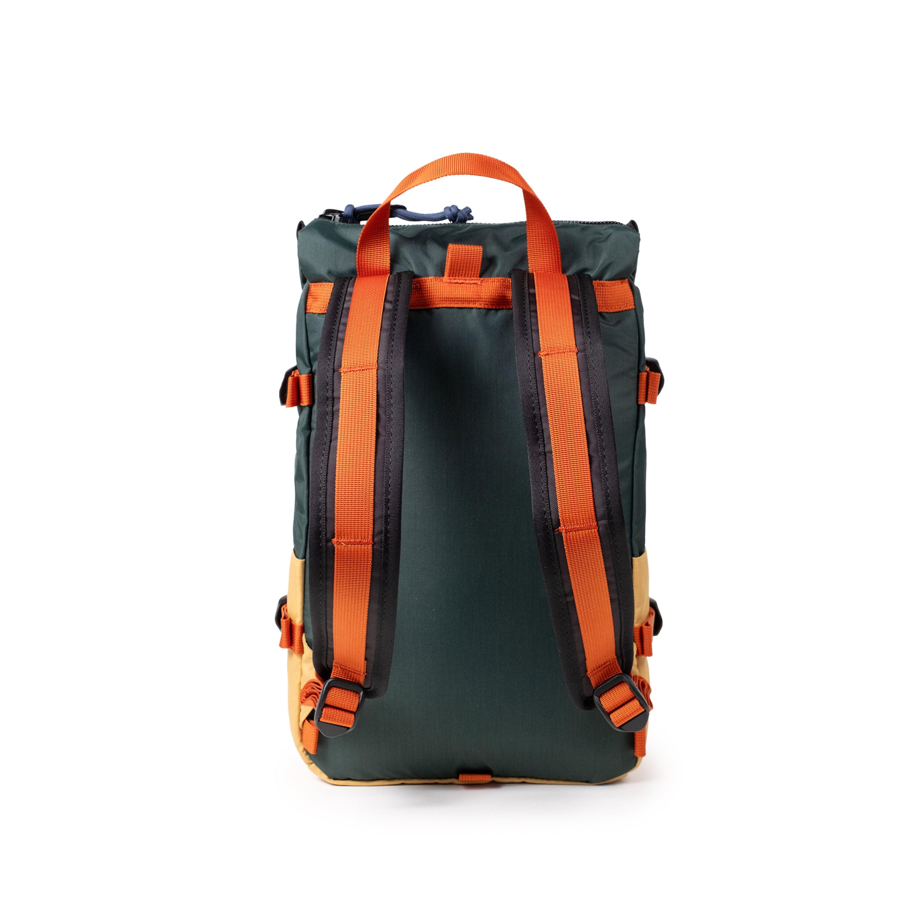 Topo Designs Rover Pack Mini in Forest Goldenrod — back view # color_Forest Goldenrod
